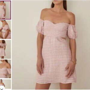 Reformation Emilia Linen Dress